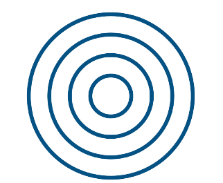 An icon representing vibration
