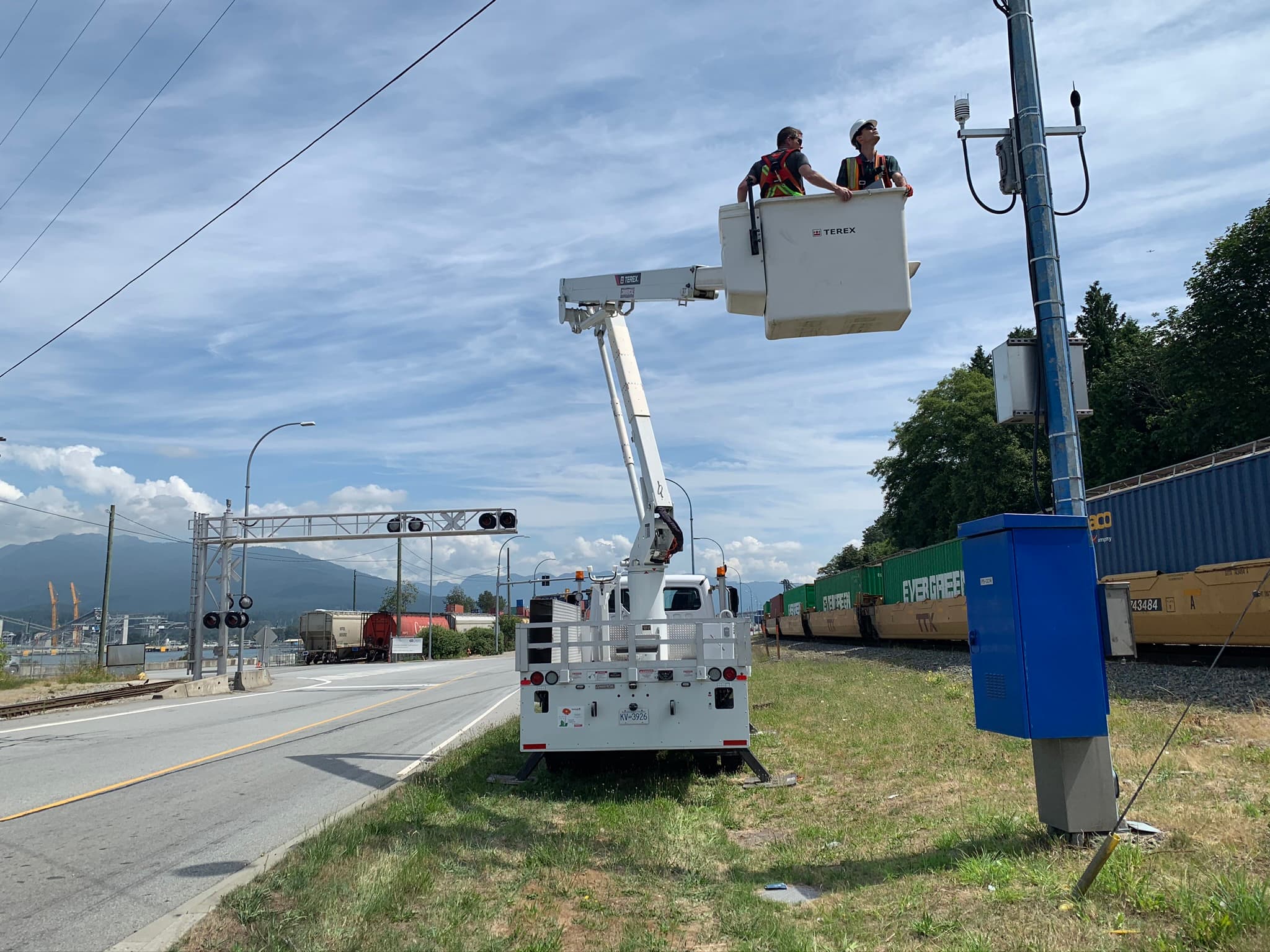 Surveillance portuaire à Vancouver